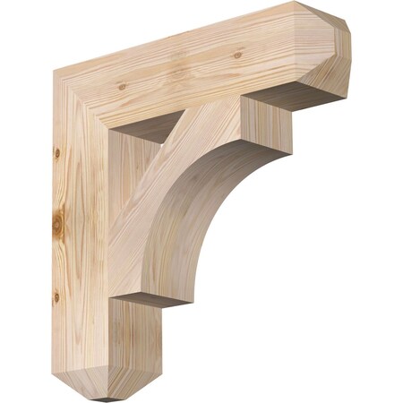 Westlake Craftsman Smooth Bracket, Douglas Fir, 5 1/2W X 24D X 24H